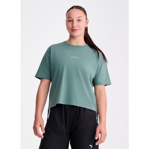 IPPONGEAR női Oversize T-Shirt Minimal 2 Green Bay