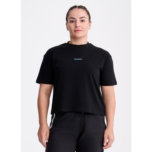 IPPONGEAR női Oversize T-Shirt Minimal 2 fekete