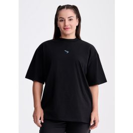 IPPONGEAR Oversize T-Shirt Icon fekete
